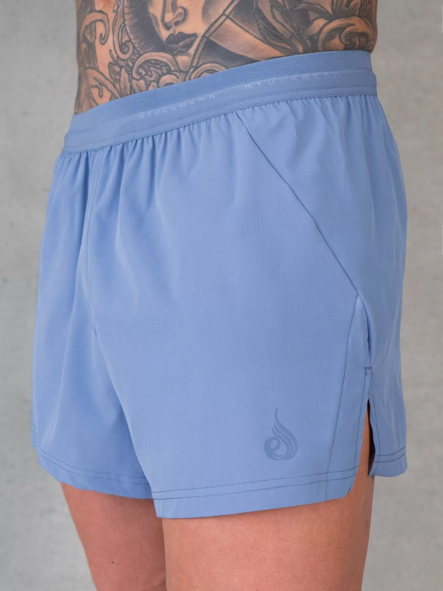 3 Training Shorts - Denim Blue