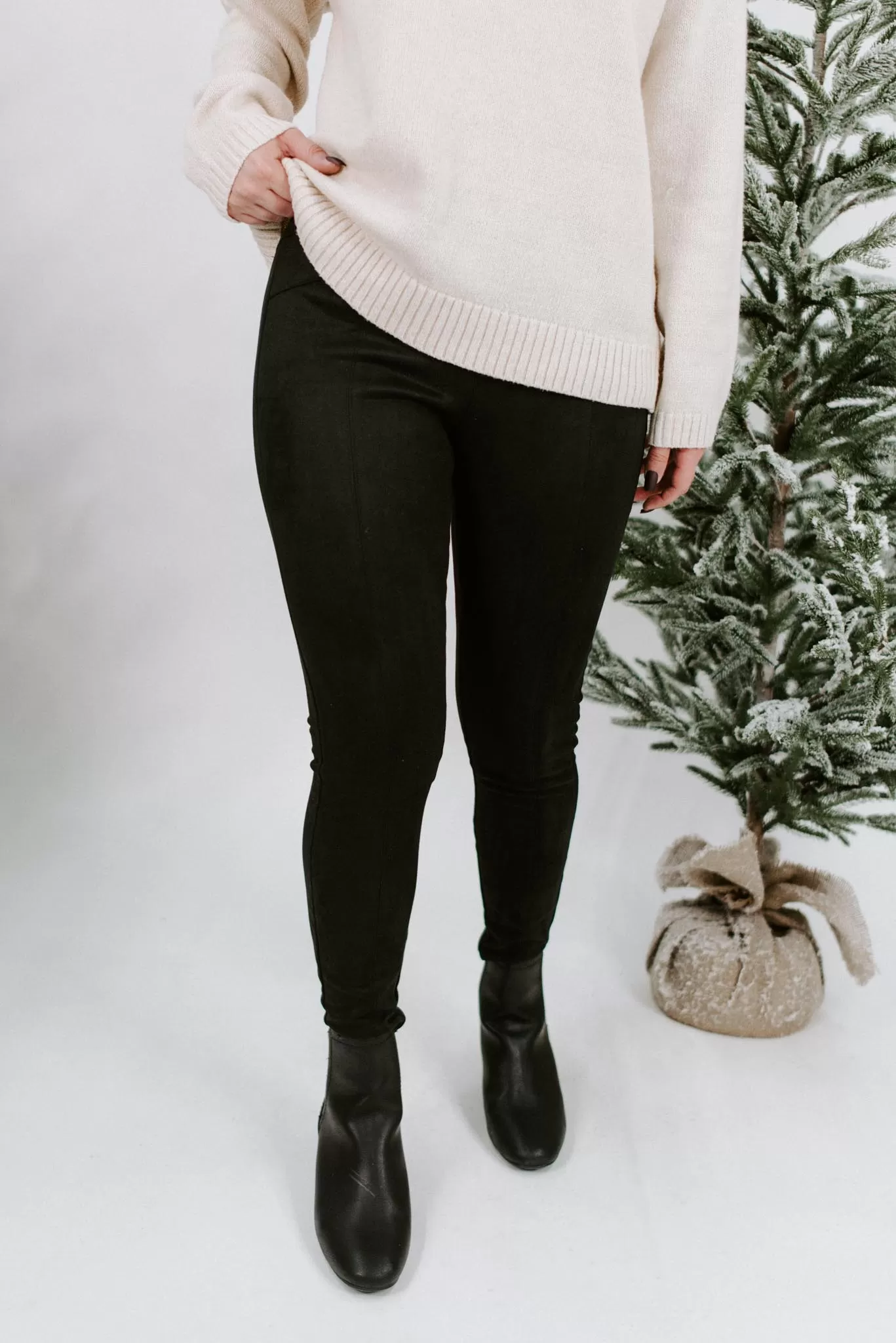 Addy Soft Suede Leggings