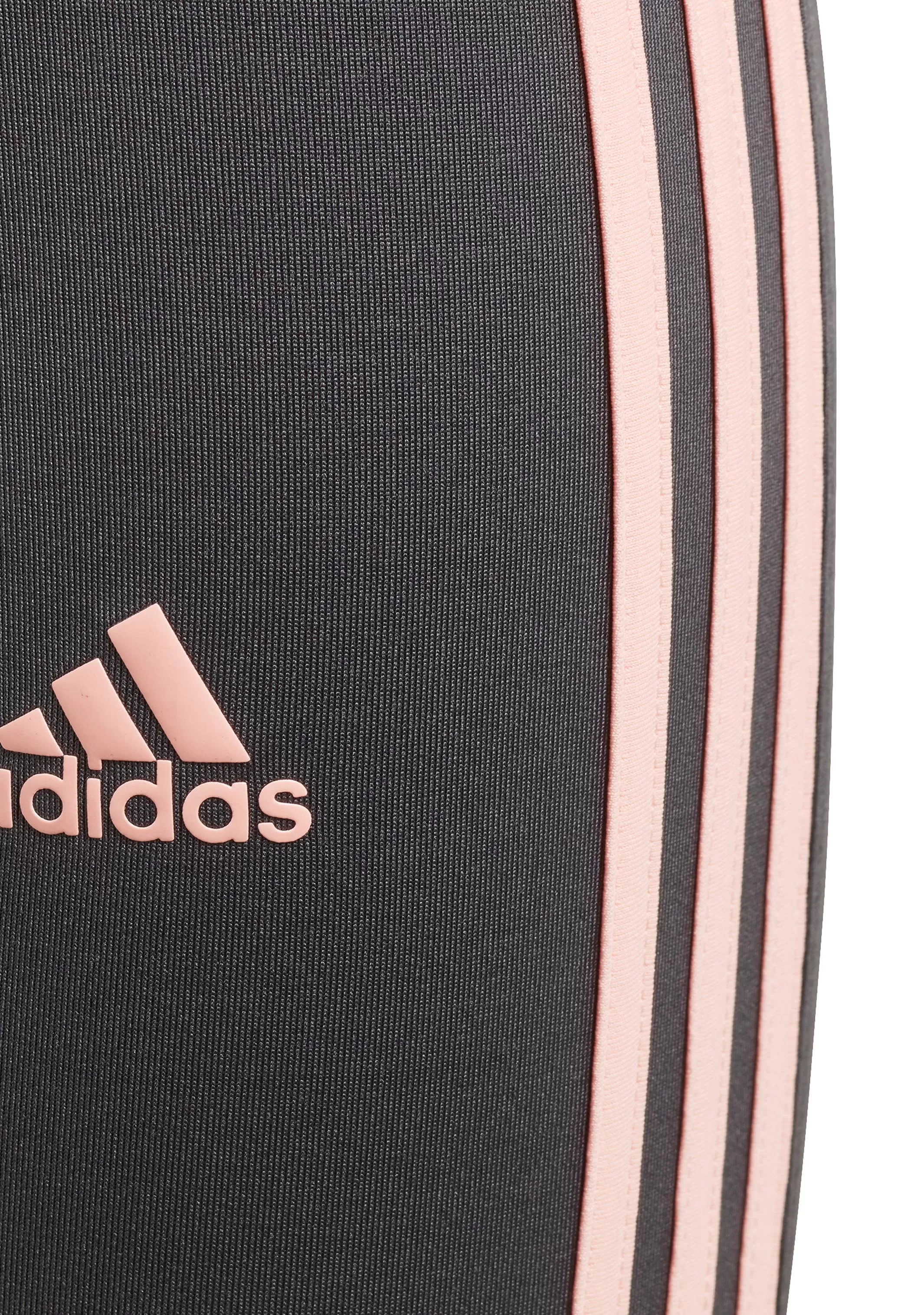 Adidas Girls Training Equipment 3-Stripes Leggings <br> GE0468