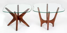 Adrian Pearsall Mid-Century Modern End Tables, 2