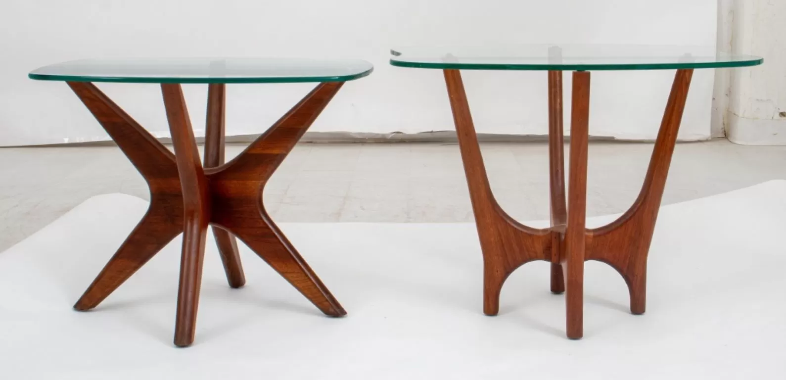 Adrian Pearsall Mid-Century Modern End Tables, 2