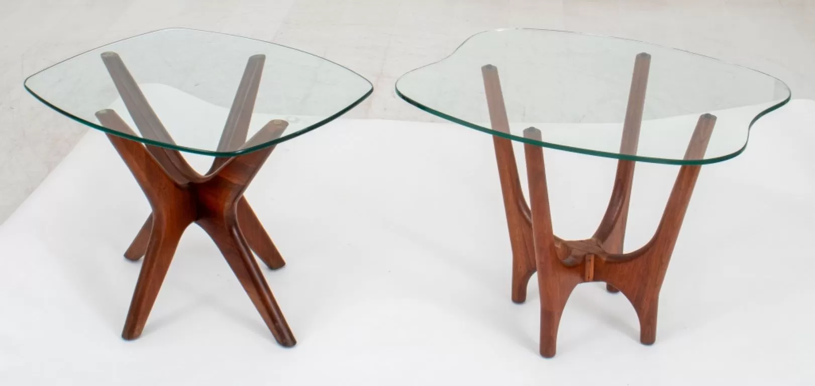 Adrian Pearsall Mid-Century Modern End Tables, 2