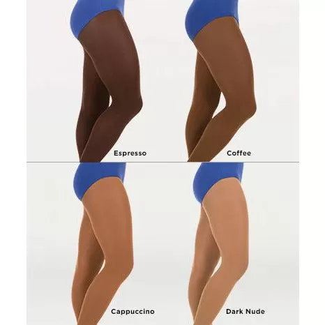 Adult TotalStretch Mesh Backseam Convertible Tights