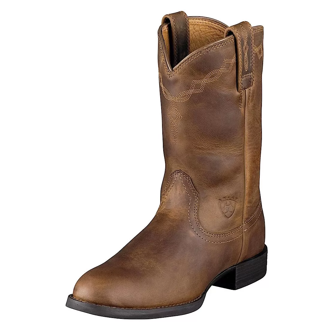 Ariat Women's Heritage Roper Distressed Brown