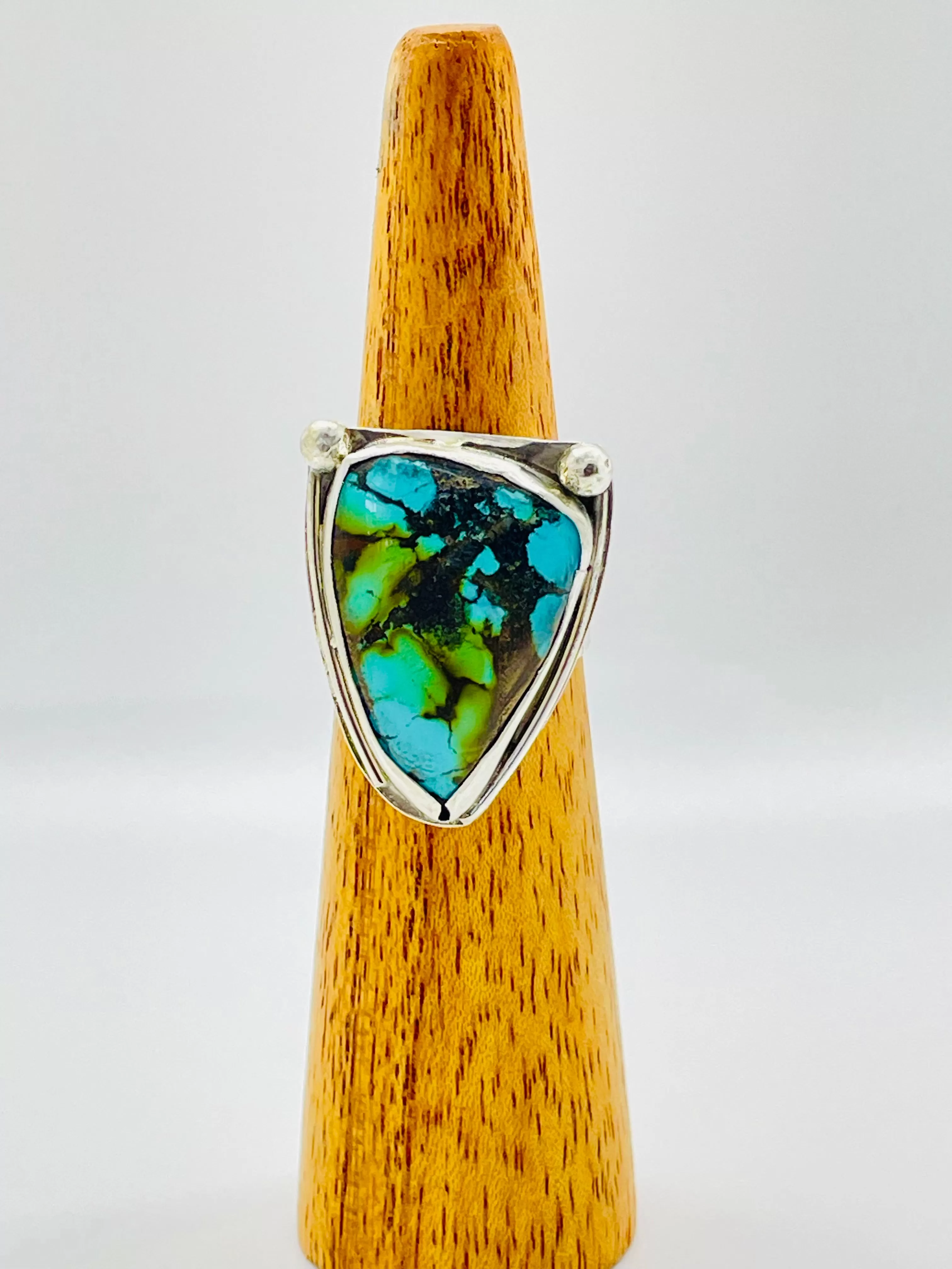 ARIZONA BLUE/GREEN TURQUOISE RING