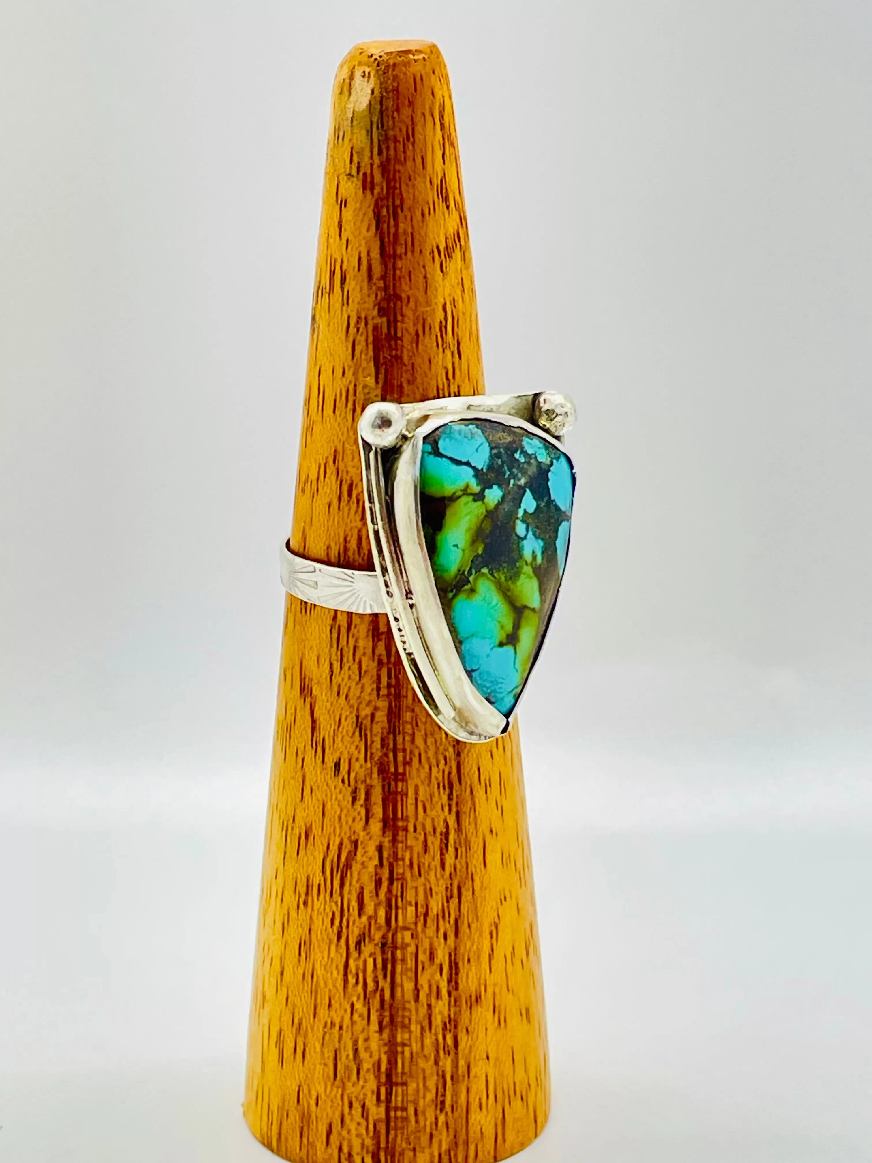 ARIZONA BLUE/GREEN TURQUOISE RING