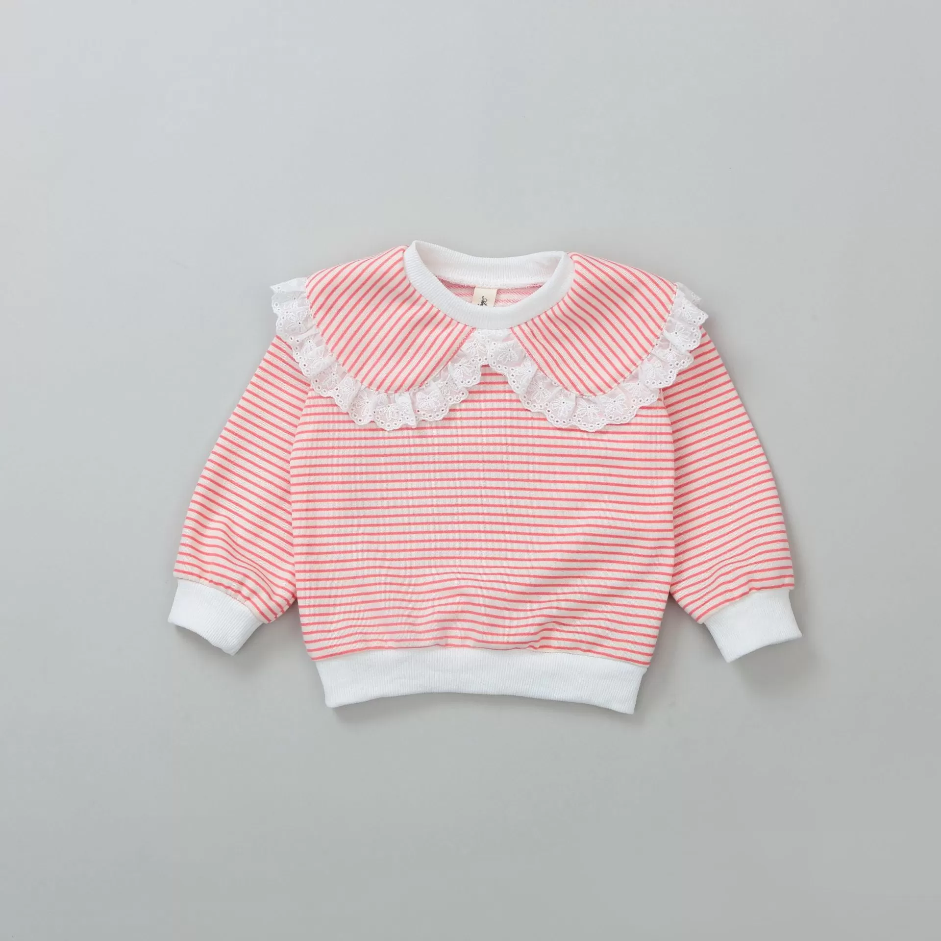 Baby Kid Girls Striped Tops Wholesale 231130149