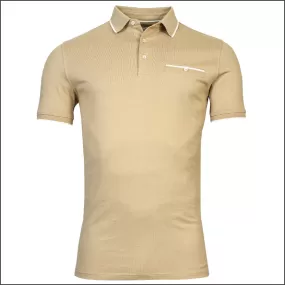 BAILEYS Beige Polo Top*