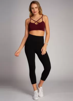 Bamboo 3/4 High Waisted Legging