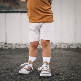 BIKER SHORTS- Natural