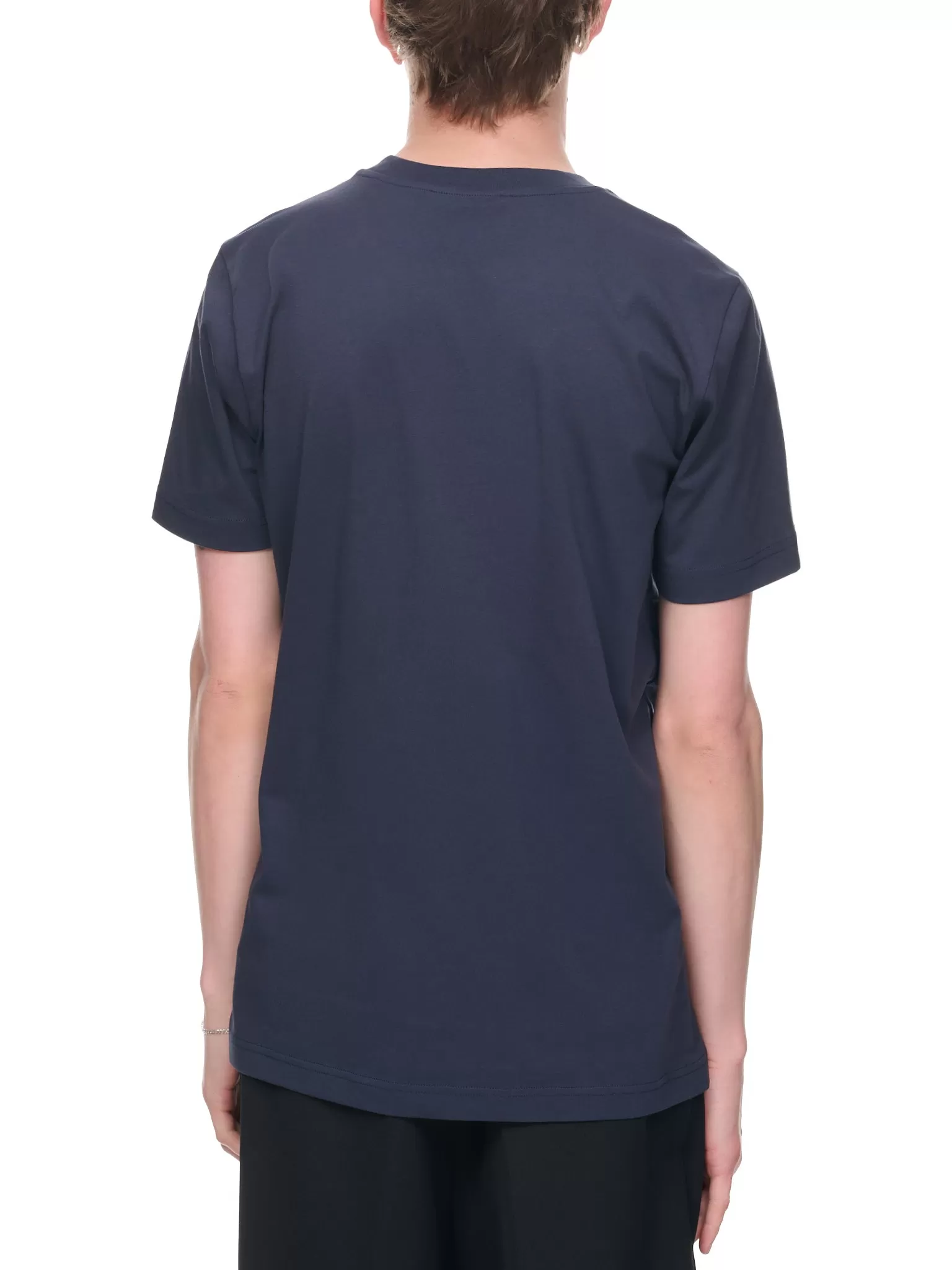 Bio-Cotton T-Shirt (HUMU0198PD-USCS87-BLUE-BLACK)