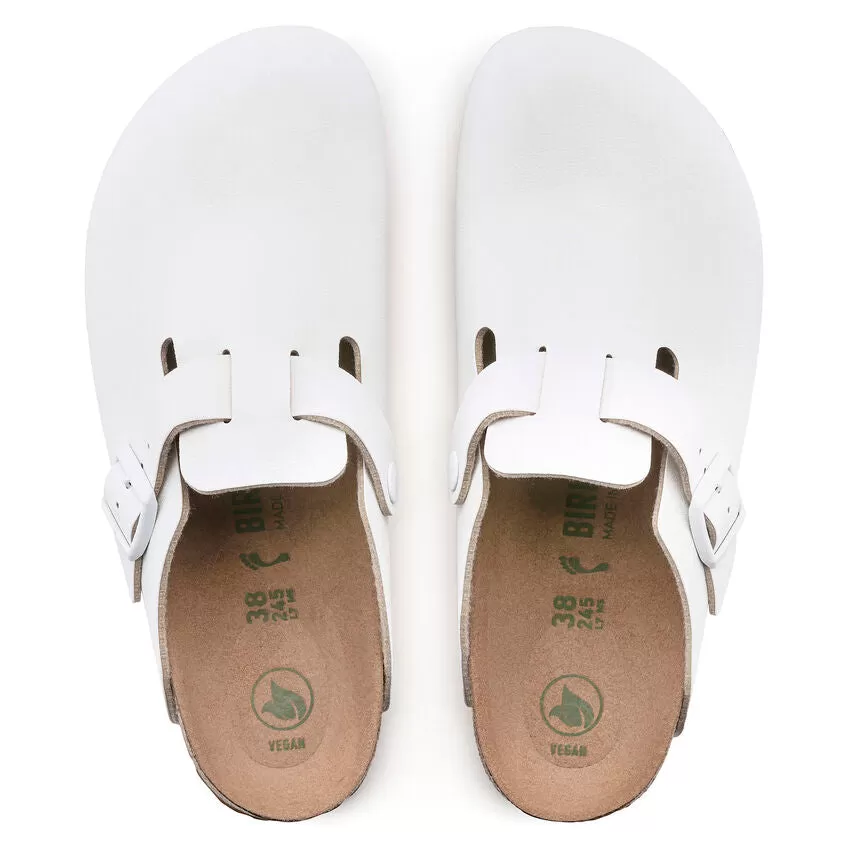 Birkenstock Boston Vegan - White