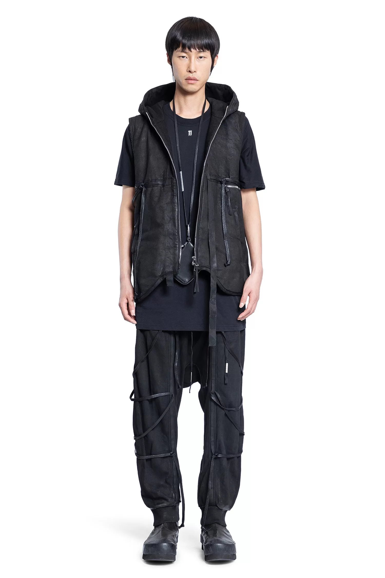 BORIS BIDJAN SABERI 11 MAN BLACK T-SHIRTS & TANK TOPS