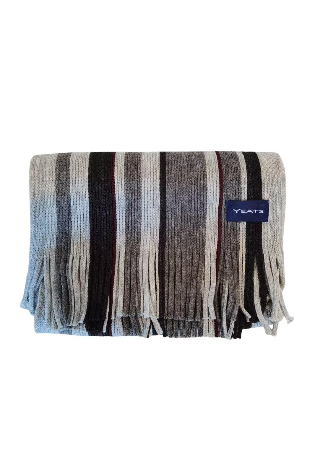 Boxed Raschel Scarves - Grey