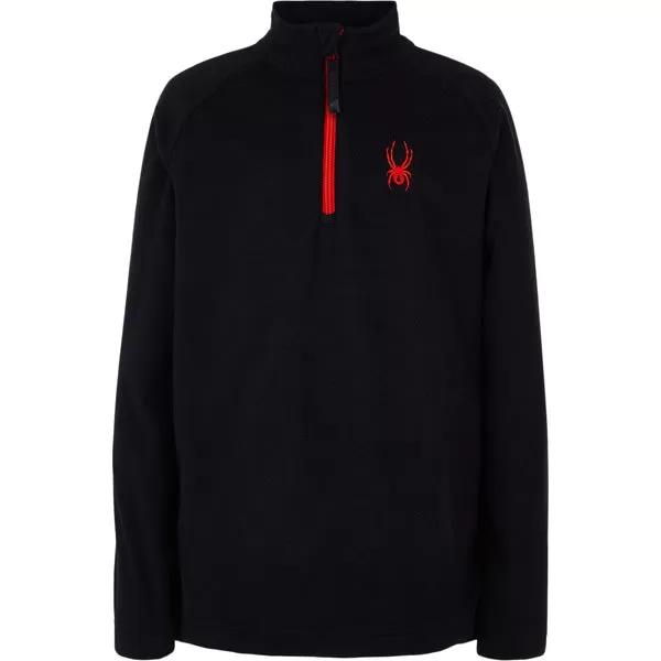 Boys' Speed Fleece Zip T-Neck