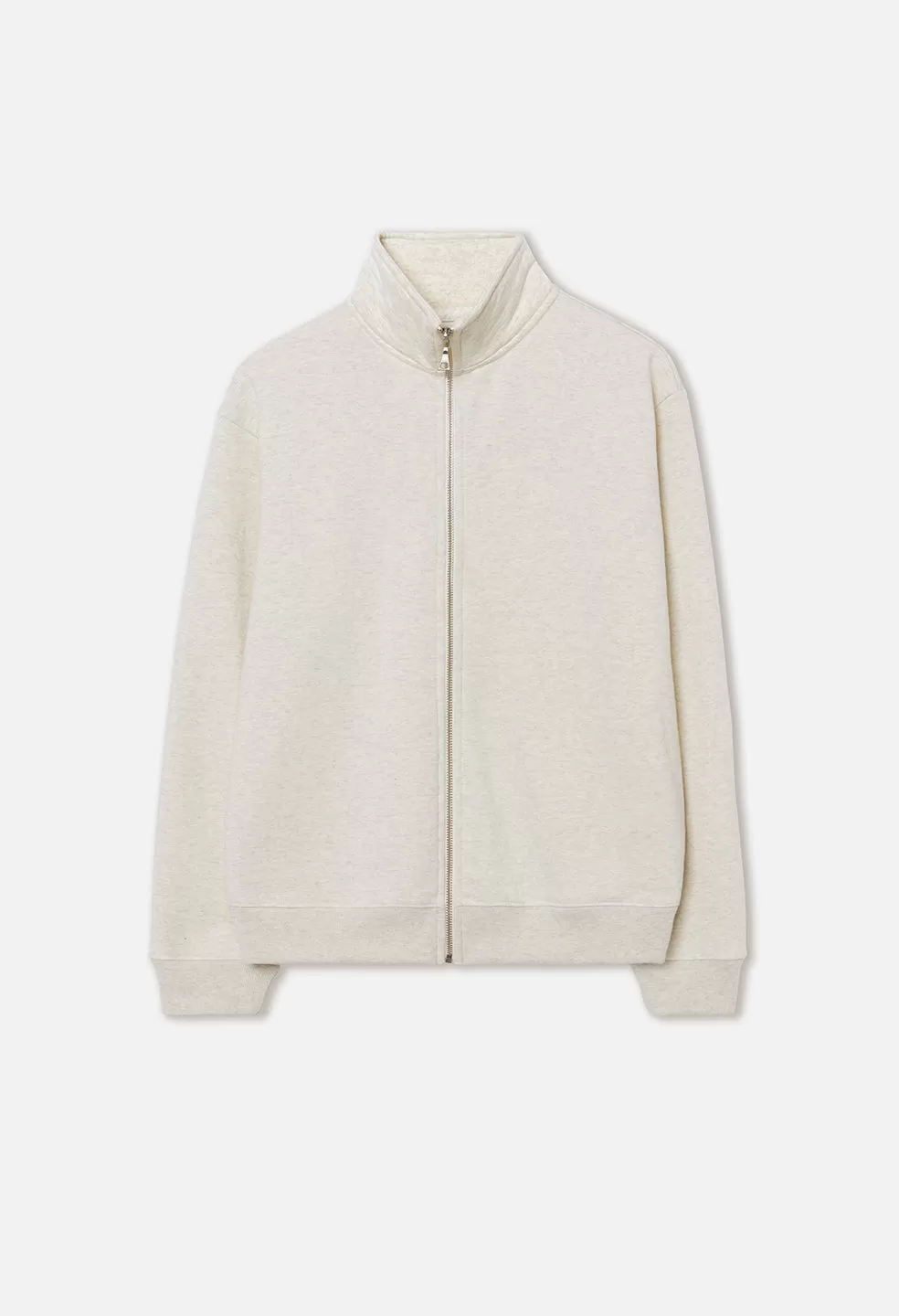 Cashmere Fleece Full-Zip / Heather Ash