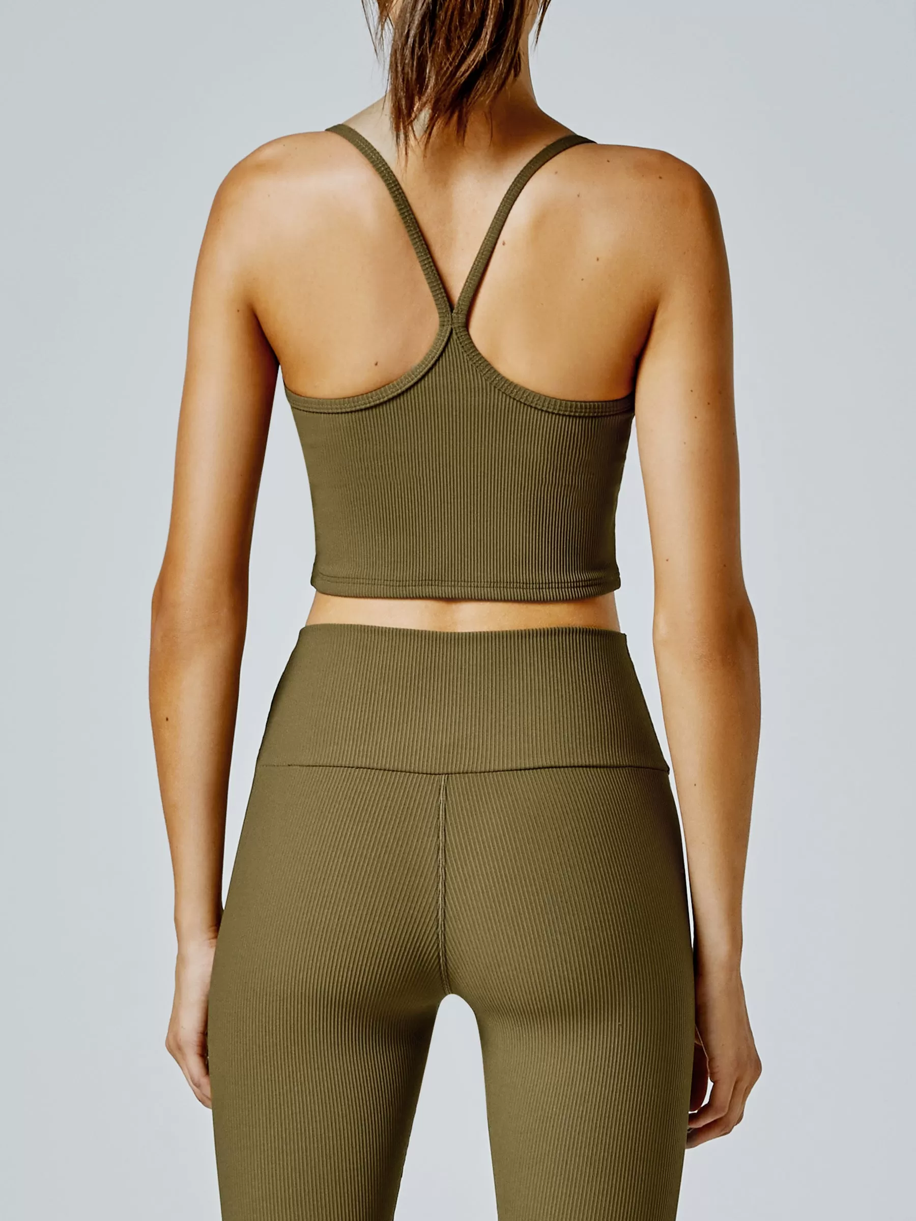 Dharma Long Line Sports Bra Camping