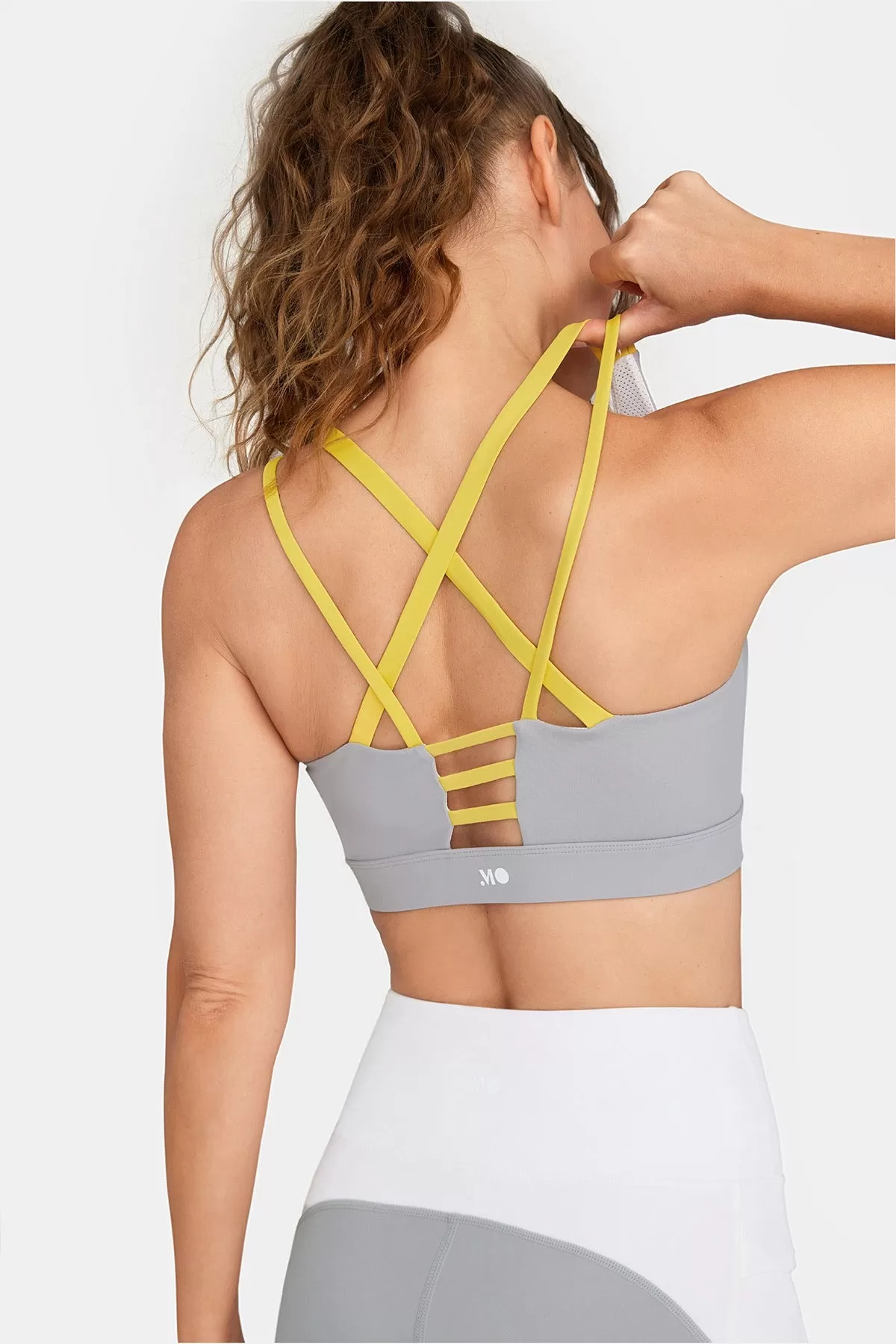 Double Strap Cross Back Sports Bra