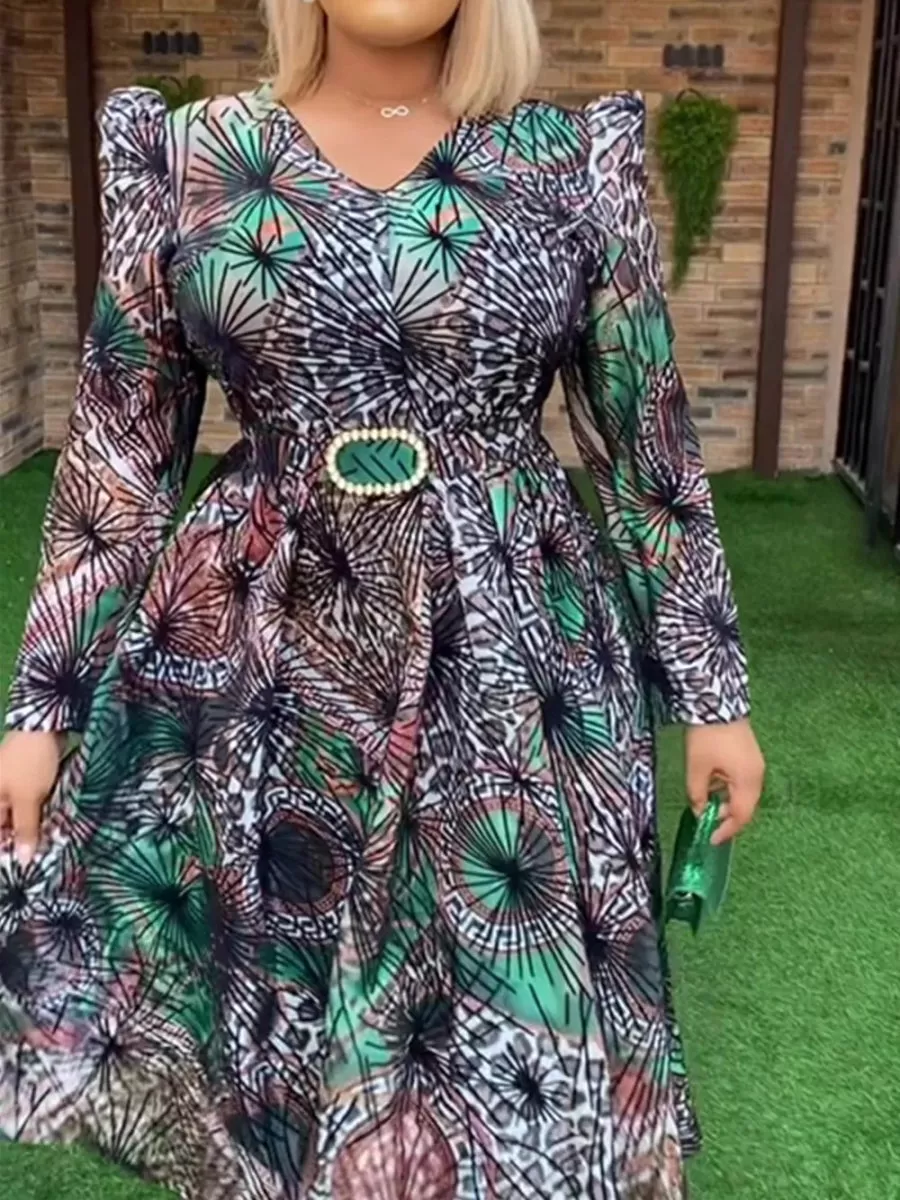 Elegant African Dresses for Women – Plus Size Spring Dashiki and Ankara Long Gown