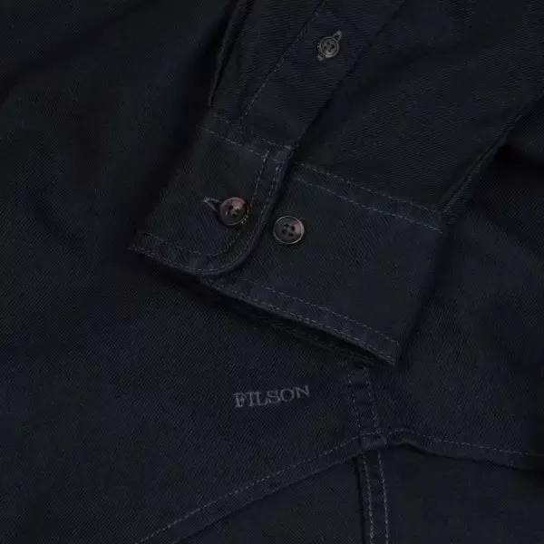 Filson Lightweight Alaskan Guide Shirt Midnight Navy