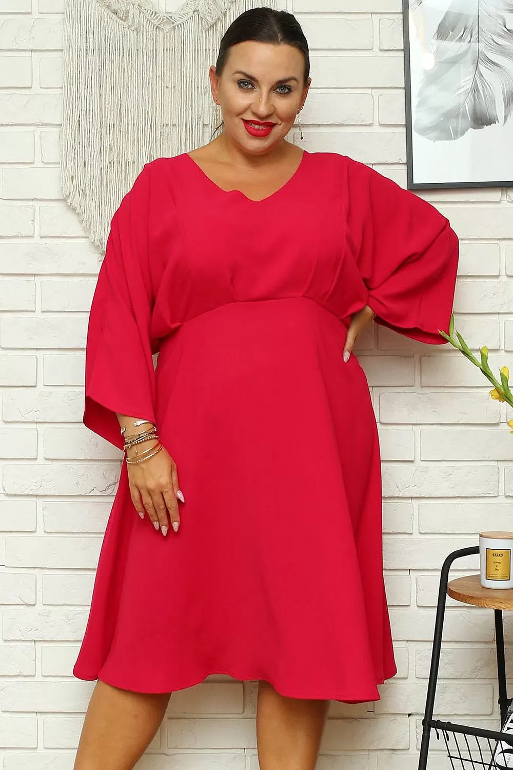 Glamorous & Trendy Plus Size Dress