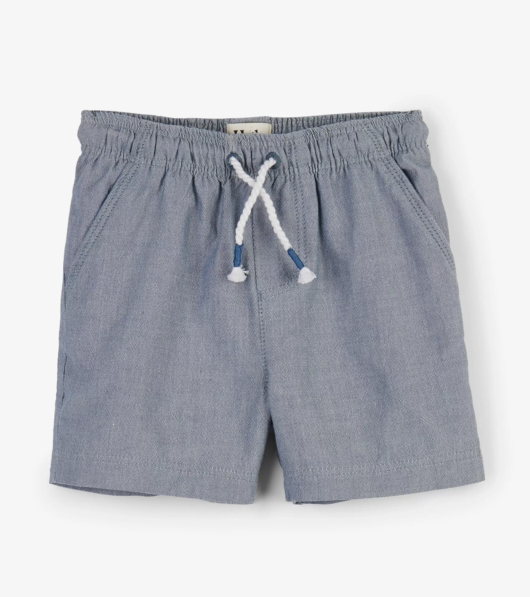 Hatley Lake Life Chambray Woven Baby Shorts