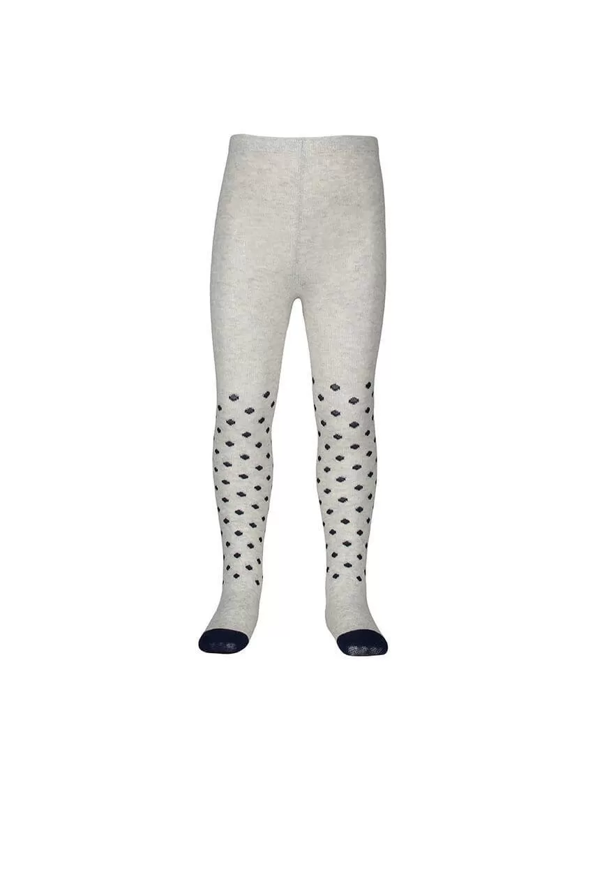 Jacquard Tight - Grey Spot (Milky Baby)