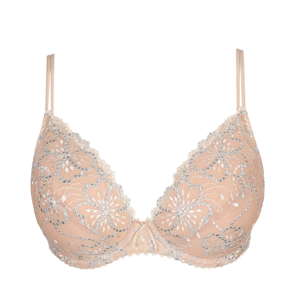 JANE Removable Pads Push Up Bra | Pale Peach