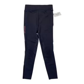 Kingsland 'Classic Junior Kemmie' Full-Grip Riding Tights in Navy - Children's EU 134-140/US 10