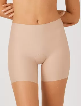 Laser Shape Waisted Mid Thigh Short (Praline)