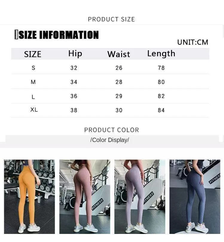 Leggings Push Up Leggins Sport Women Fitness Running High Waist Yoga Pants Energy Elastic Trousers Gym Girl Tights