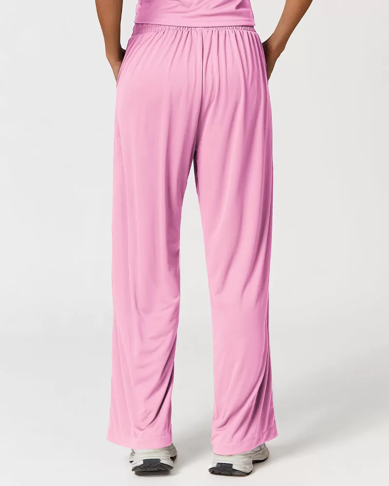 Lightweight Wide Leg Sports Pants