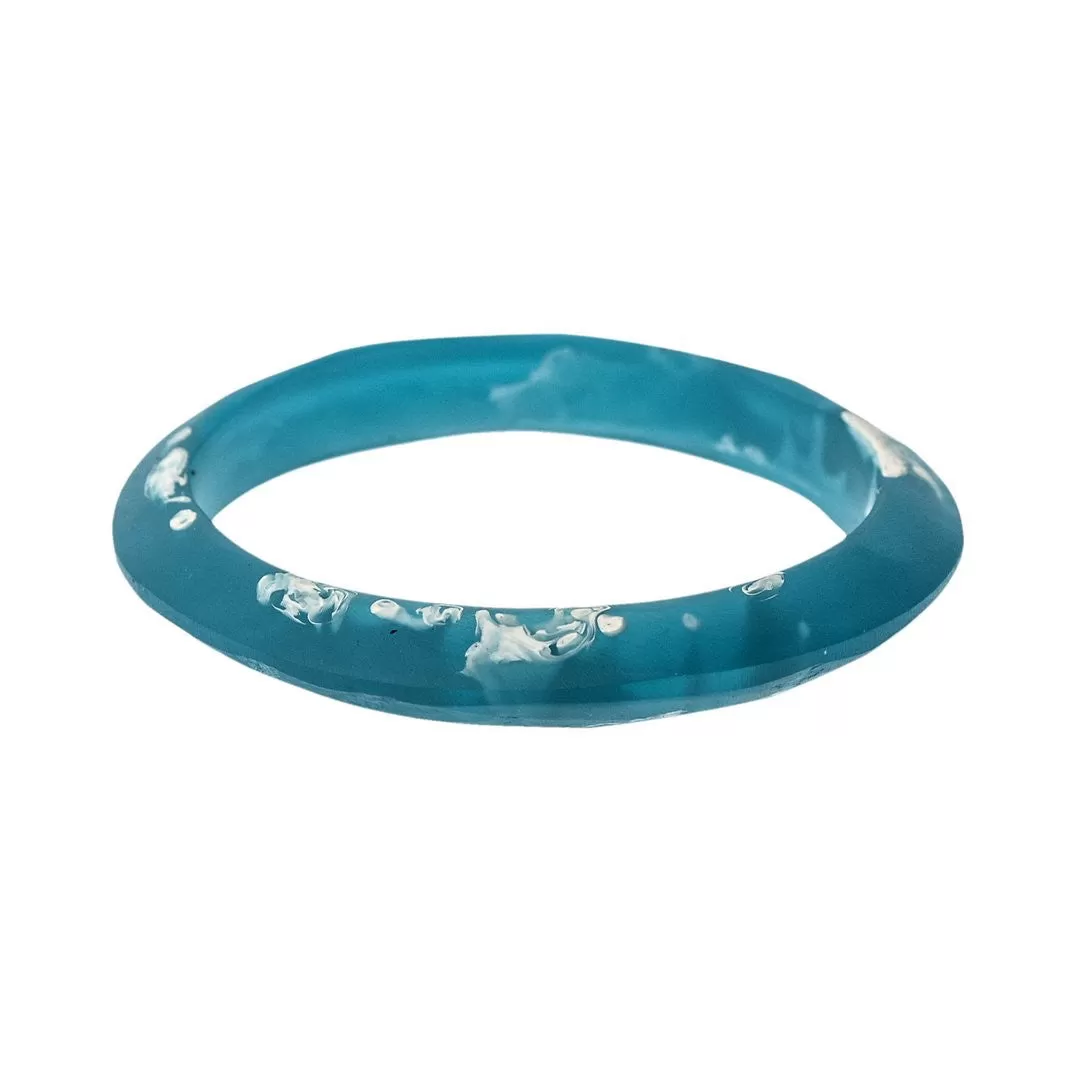 Luna Single Resin Bangle