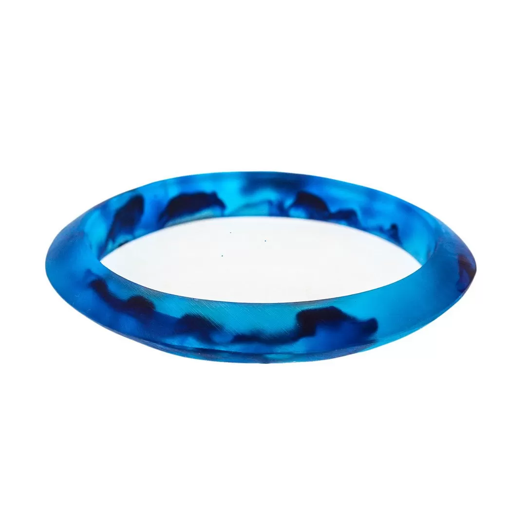 Luna Single Resin Bangle