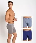 Men's Calvin Klein | Boxer Brief Cotton Stretch 3-Pack |Imperial Blues