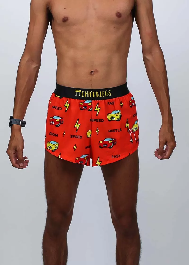 Men's Cars 2" Split Shorts