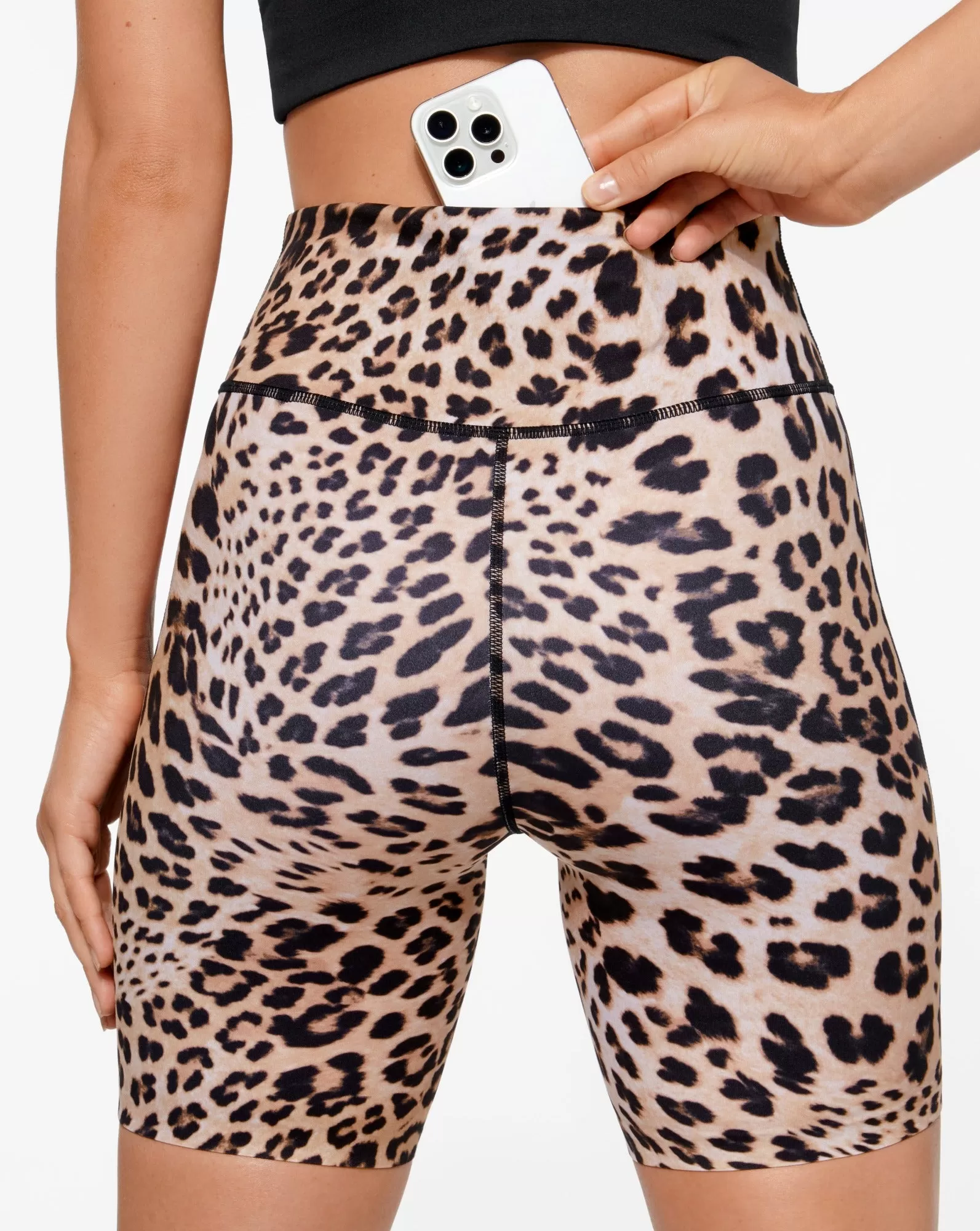 MOKENA SPIN SHORT LEOPARD