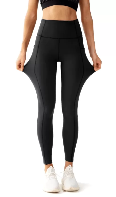 Monochrome Pockets Soft Leggings 201504