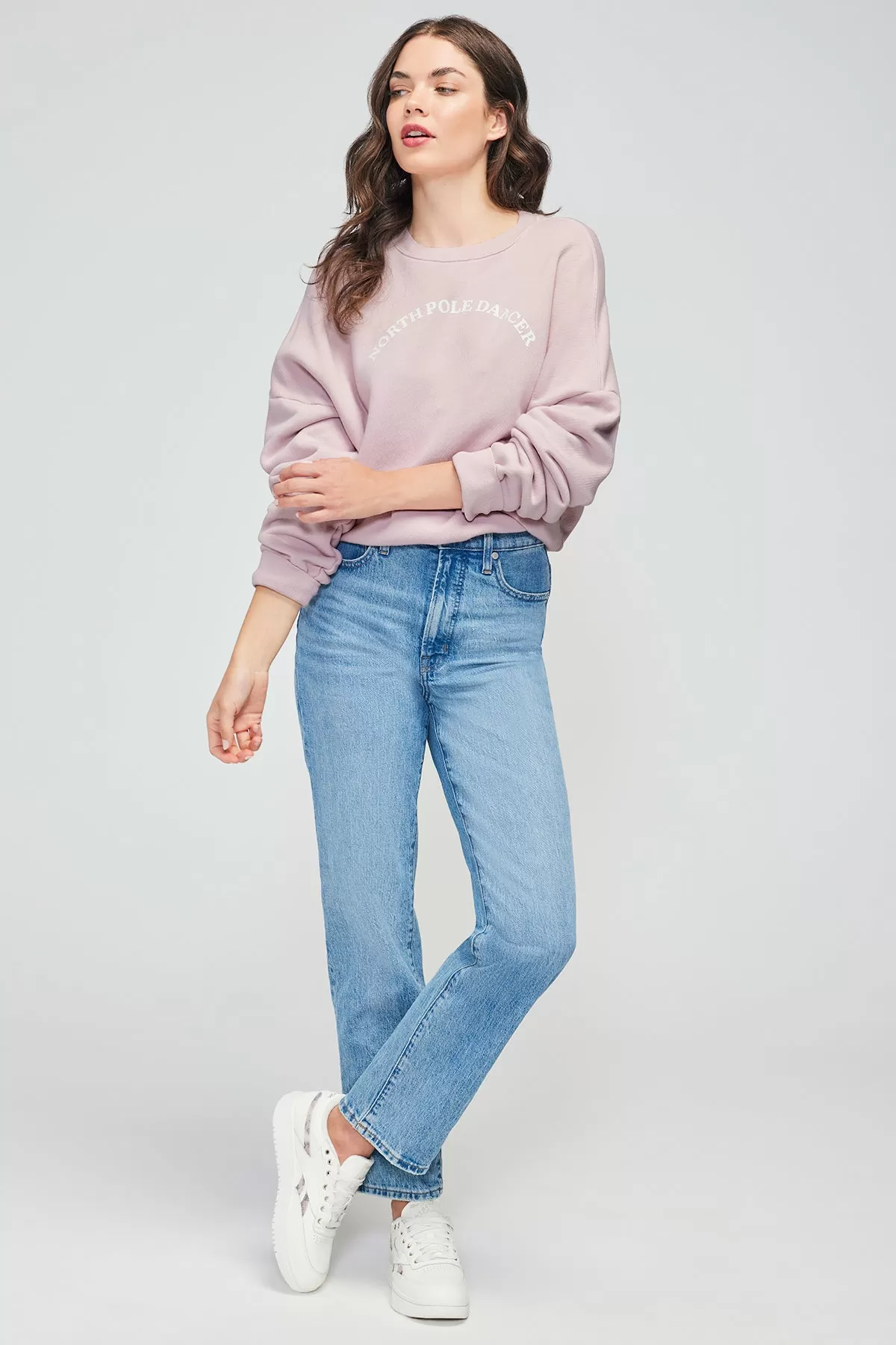 North Pole Dancer Fifi Sweatshirt | Pigment Burnished Lilac