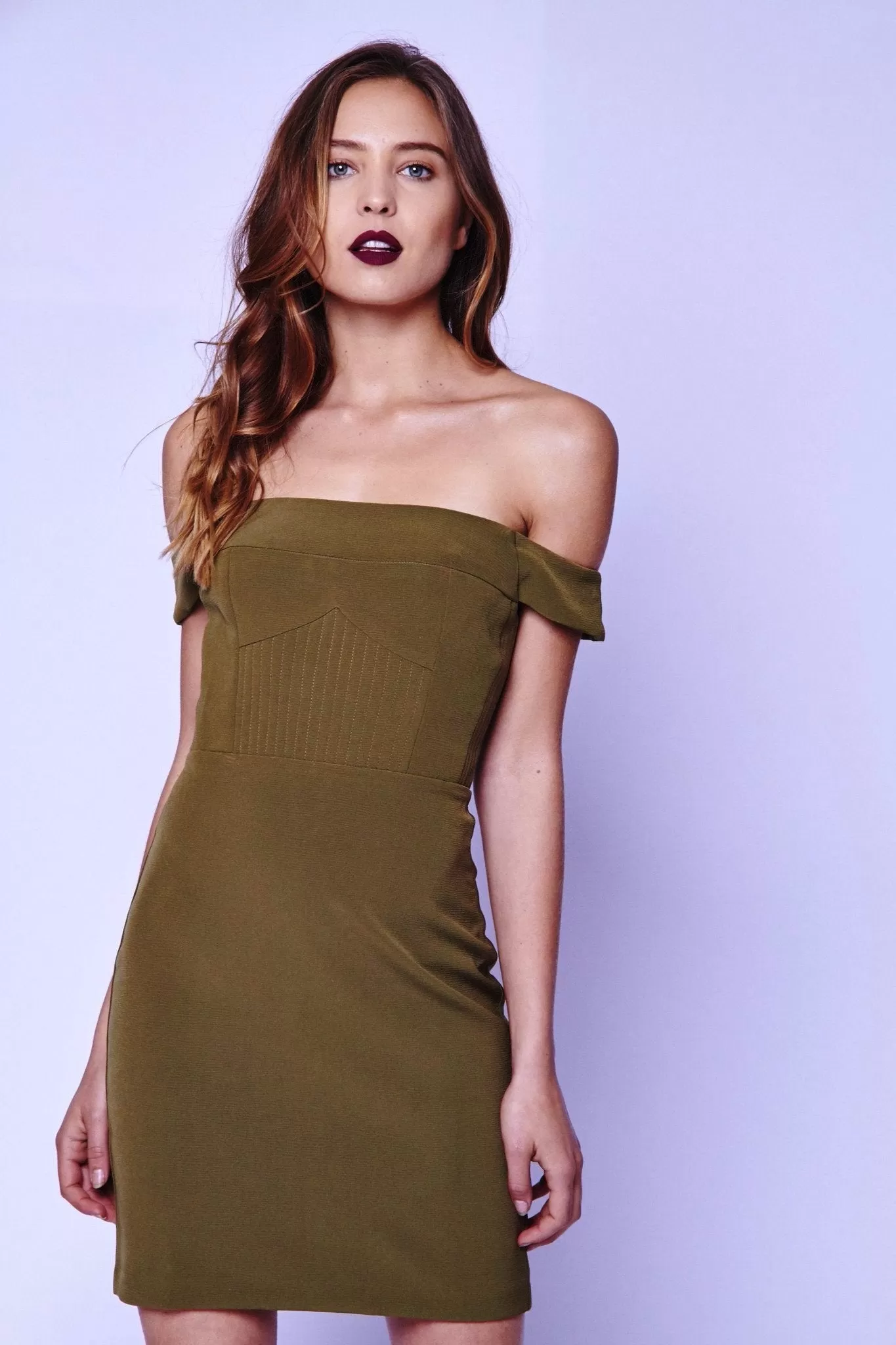 OFF SHOULDER MINI DRESS