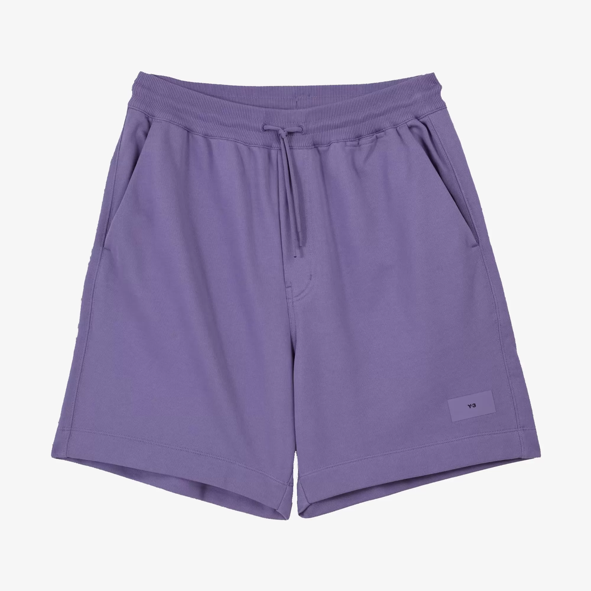 ORGANIC COTTON TERRY SHORTS 'TECH PURPLE'