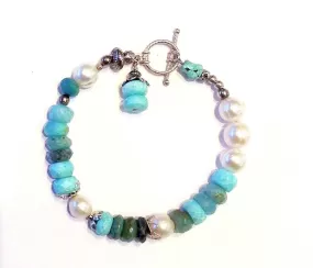 Peace Chrysocolla Bracelet