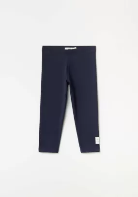 Plain Leggings Navy - Navy / Blue