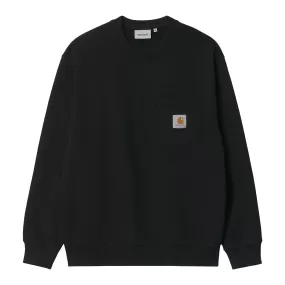 POCKET SWEAT BLACK