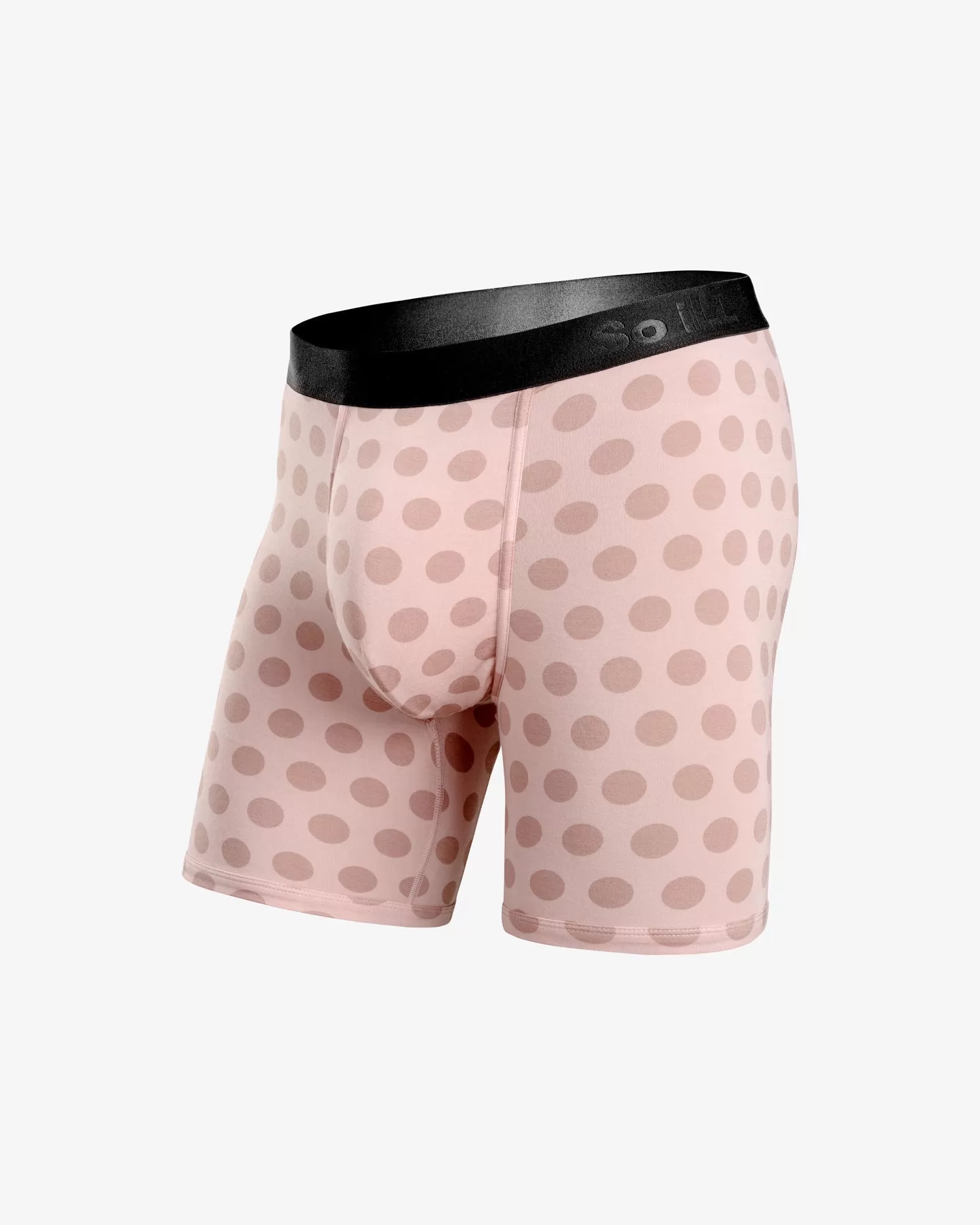 Polka Dot Boxer Briefs • Dirty Pink