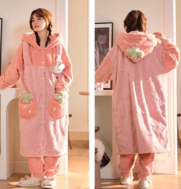 Pretty Girls Winter Pajamas Suits PN6239