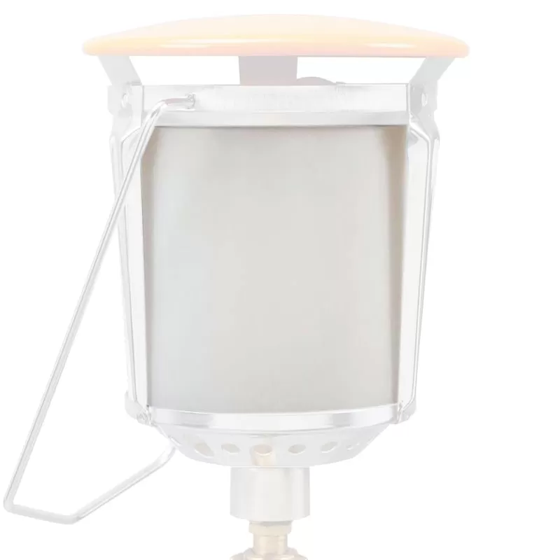 Replacement Frosted Glass - Large Gas Lantern