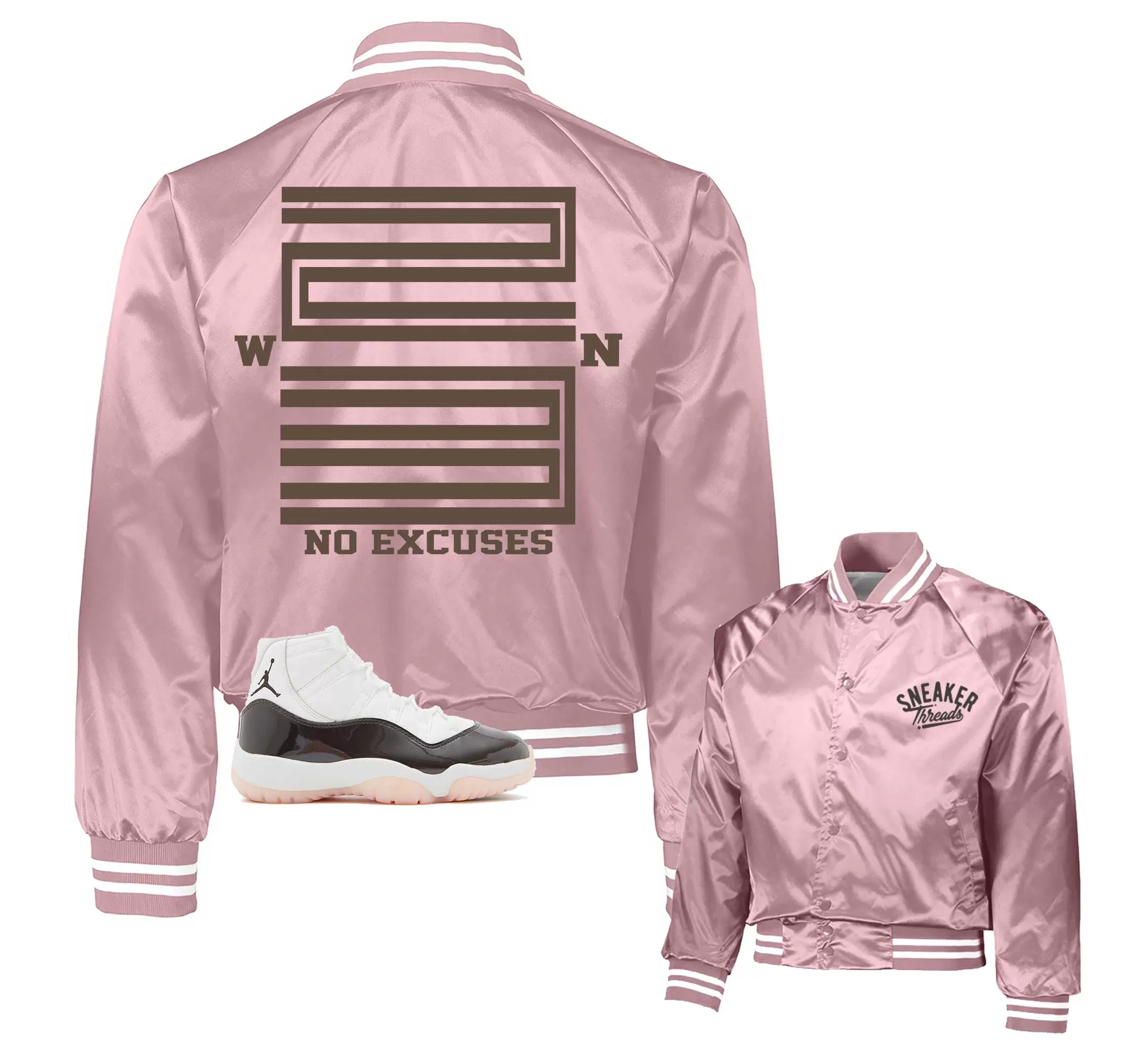 Retro 11 Neapolitan Win 23 Satin jacket