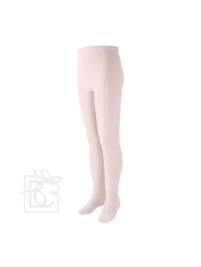 Ribbed Tights - Light Pink