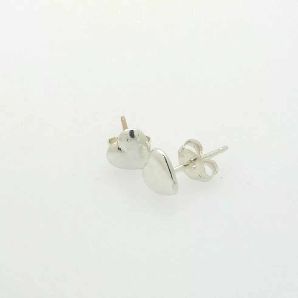 Sterling Silver Small heart studs